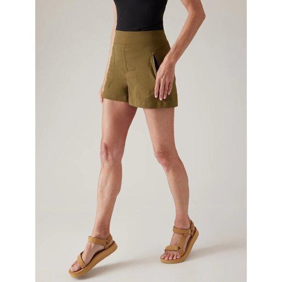 Athleta Trekkie North Short Black 22 - Picture 8 of 9